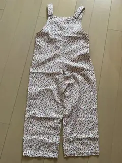 ZARA 花柄 オーバーオール サロペット