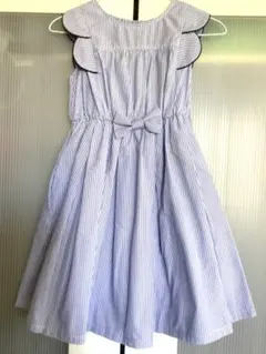 CHOPIN deux 女児　夏のワンピース　上品なデザイン　110cm