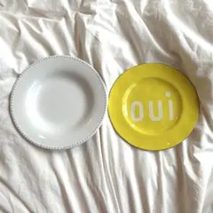 【新品未使用】Anthropologieアンソロポロジー 大皿プレート 48cm 国内在庫）The Bistro Tile Stoneware Bread Plate