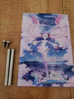 函館限定　桜ミク　初音ミク　アクリルパネル