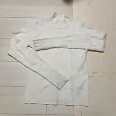 薄手ニット 白のサムネイル