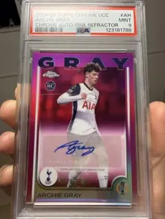 Topps Chrome ARCHIE GRAY RC 直筆サイン PSA9