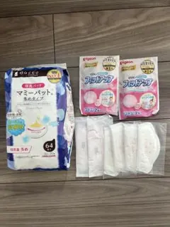 dacco マミーパッド 64枚 + Pigeon フィットアップ 4枚