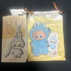 POPMART ラブブ PINFORLOVE イニシャル K