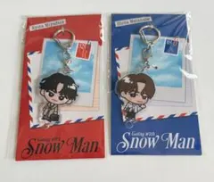 9点セット　アクキー　お出かけ　 Man 全種類コンプリートセット 9点セット アクキー お出かけ Snow Man 全種類コンプリートセット