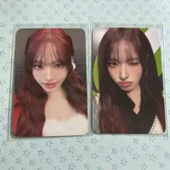 IVE SECRET WITHMUU ラキドロ　リズ　特典トレカ