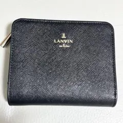 ランバン LANVIN 2つ折り財布 ブラック 黒のサムネイル