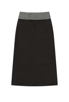 coyseio WAIST PANEL SKIRT WARM GREY