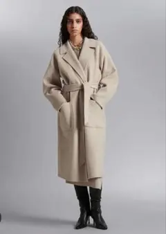 美品 &other stories ウールコート