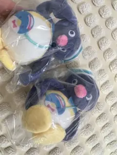 ピングー　2体セット　ボールチェーン