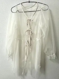 W CLOSETレース カーディガンのサムネイル