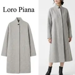 P424 M ロロピアーナ カシミヤ シルク ロングカーディガン レディース