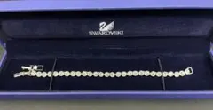 Swarovski ワロフスキー テニスブレスレット ROUND DELUXE2