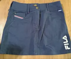 FILA レディース ゴルフスカート ネイビーのサムネイル