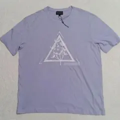 新品!エンポリオアルマーニ ロゴ英字刺繍 花柄プリントTシャツ(XL)のサムネイル