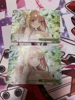 ホロライブ　PRカード、TD ヴァイスシュヴァルツ