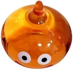 【新品】ドラゴンクエスト スライム ビッグクリアフィギュア オレンジ