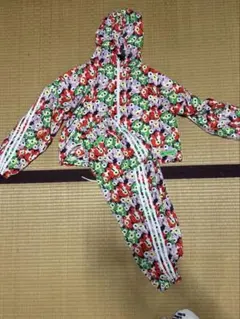 adidas×marimekko 花柄セットアップ S