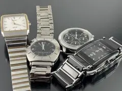 腕時計4個セット メンズクォーツ腕時計