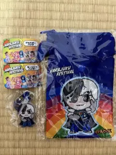 原宿フェスティバル　リアルピース　かちょー　ショルダーバッグ　キーリングハンガー