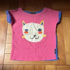 マリメッコ　キッズ　Tシャツ　ねこ　動物　サイズ92/2yのサムネイル