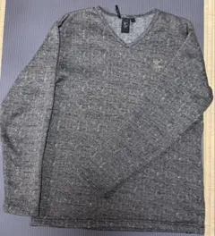 karl kani カールカナイ　厚手　Vネック　ニットセーター