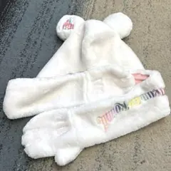 Disney ドリームゴーラウンド　40周年ファンキャップマフラー　モコモコ