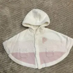 【美品】ジェラートピケ　ポンチョ　70-80