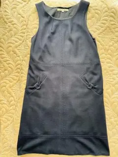 NATURAL BEAUTY リボンジャンパースカート　ワンピース