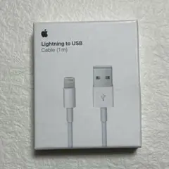 Apple純正品　Lightning to USB-A Cable（1m）