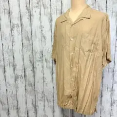 BADBOY バッドボーイ メンズ シャツ ベージュ 半袖 ビッグロゴのサムネイル