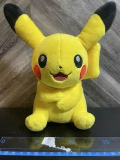 新品 ポケモンセンターオリジナル ぬいぐるみ ピカチュウ〜おすわりVer