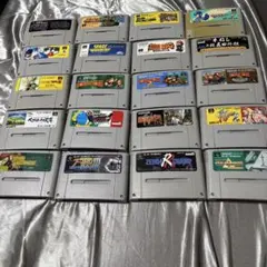 スーパーファミコンソフト20本セット　 まとめ売り（ジャンク）⑦