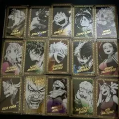 箔押しクリアカード ヒロアカ 原画展