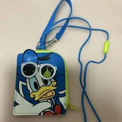 【東京ディズニーリゾート】ドナルド パスケース サングラス コインケース付