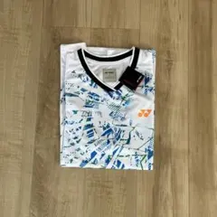 YONEX バドミントン　テニスウェア Lサイズ 幾何学模様