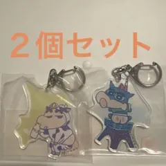 クレヨンしんちゃん　アクリル　キーホルダー　北海道　東京　２個セット