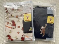 新品　GU おさるのジョージ　セットアップ　80