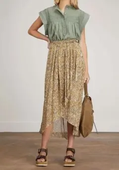 新品 ISABEL MARANT ETOILE DENEZA マキシスカートのサムネイル