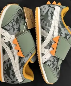 asics キッズシューズ 15.5cm 恐竜デザイン