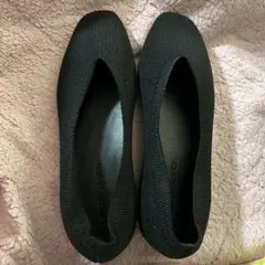 azul by moussyフラットシューズ 黒