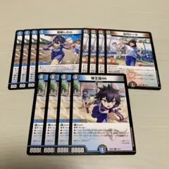 蒼斬しのぶ 伍代ドーラ 帝王坂∞ 帝王坂むむ ドラゴン娘 各4枚 計12枚セット
