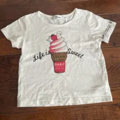 ソフトクリームプリント Tシャツ 110〜120cmのサムネイル