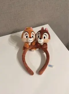 チップとデール ぬいぐるみカチューシャ