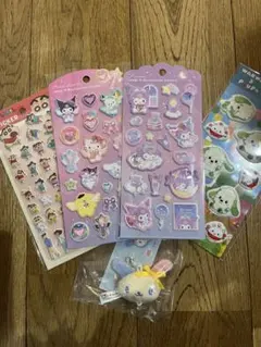 【正規品】サンリオJewelシール・しんちゃん・ぽぉぽ・ウサハナガチャセット✳︎