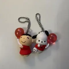 サンリオキャラクターズ カラーコレクションチャーム Red 2点セット