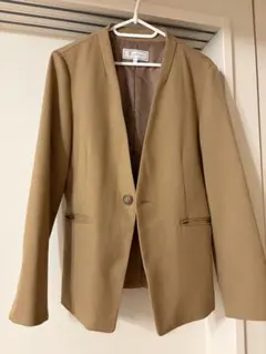 ロペピクニック ノーカラージャケット 秋冬用