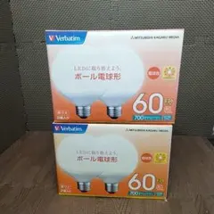 三菱化学メディア　LED　2個入X2（4個）　LDG9L-G　電球色 【2690