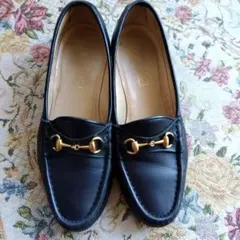 グッチローファーゴールドビット