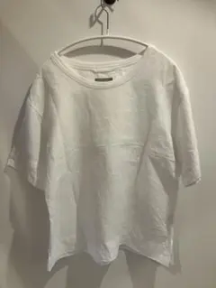 MARGARET HOWELL リネン100% 半袖Tシャツ ホワイト サイズIのサムネイル